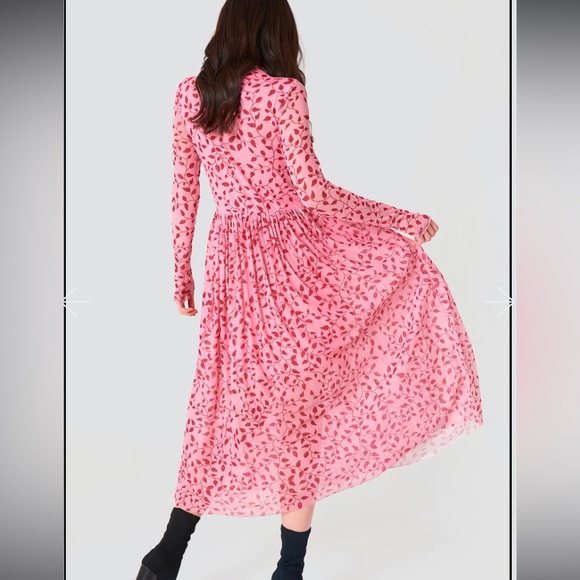 NA•KD mesh maxi dress - Picture 3 of 9